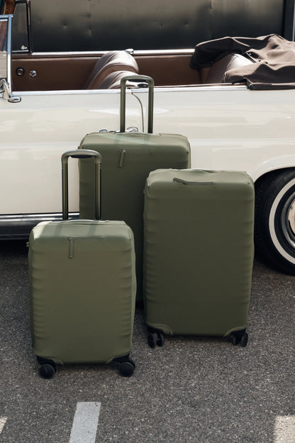 The Carry-On Luggage Cover in Olive