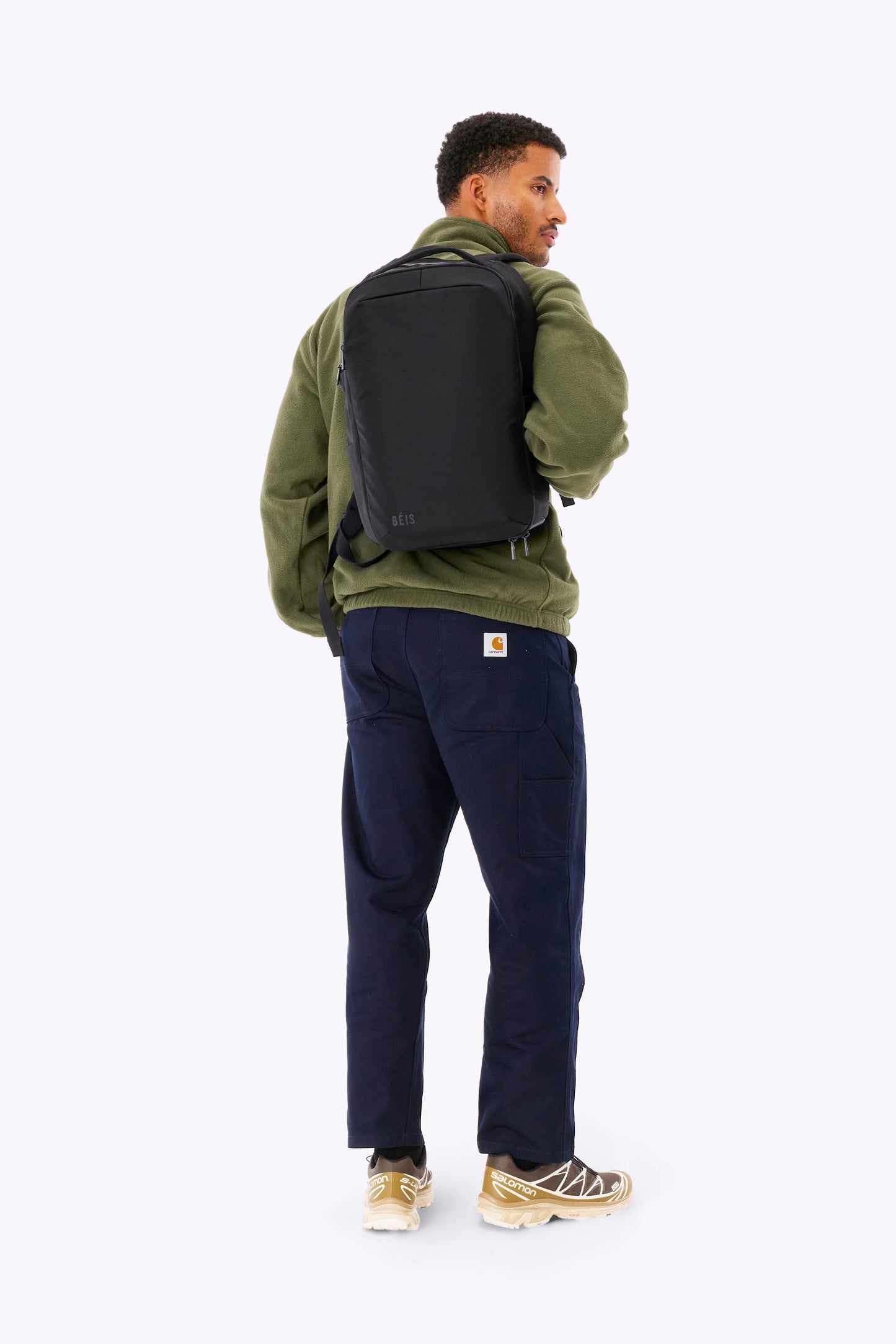 The Pro Travel Backpack in Black