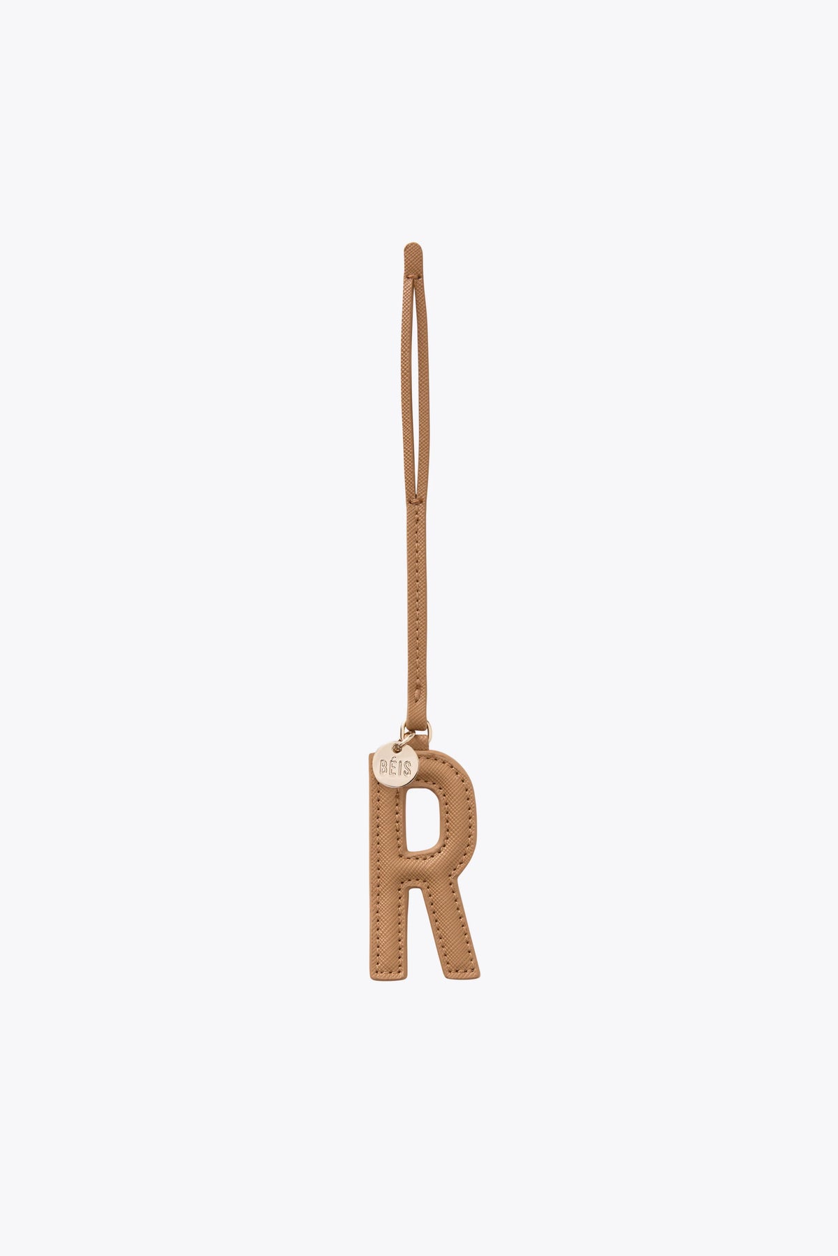 The Letter Charm in Camel