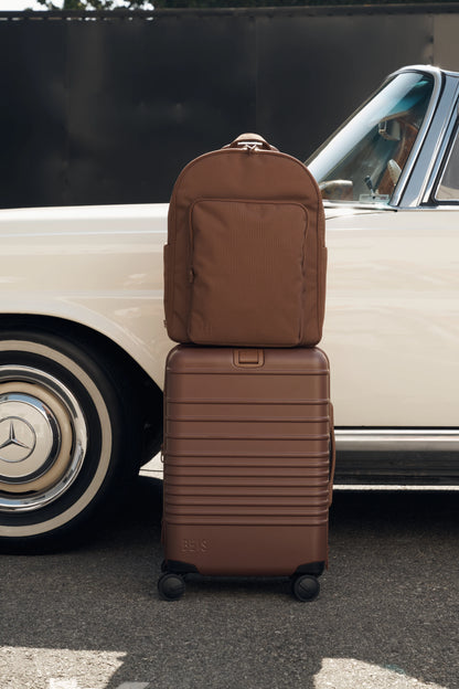 The Travel Backpack in Maple